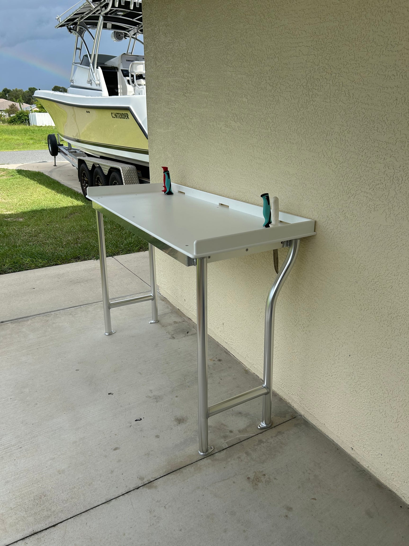 A PROFESSIONAL FILLET TABLE - FISH CLEANING STATION – Elevation Marine ...