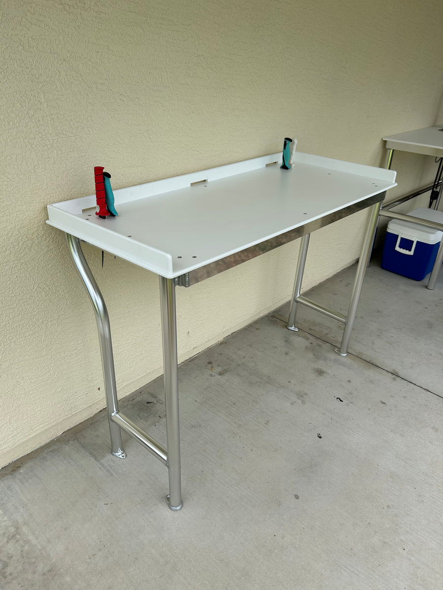 PROFESSIONAL FILLET TABLE - FISH CLEANING STATION – Elevation Marine ...