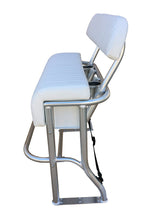 Load image into Gallery viewer, INSHORE SERIES CONVERTIBLE BACKREST &amp; TWO STAINLESS CUP HOLDERS LEANING POST
