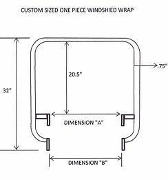 Custom Windshield Wrap ($190-210)