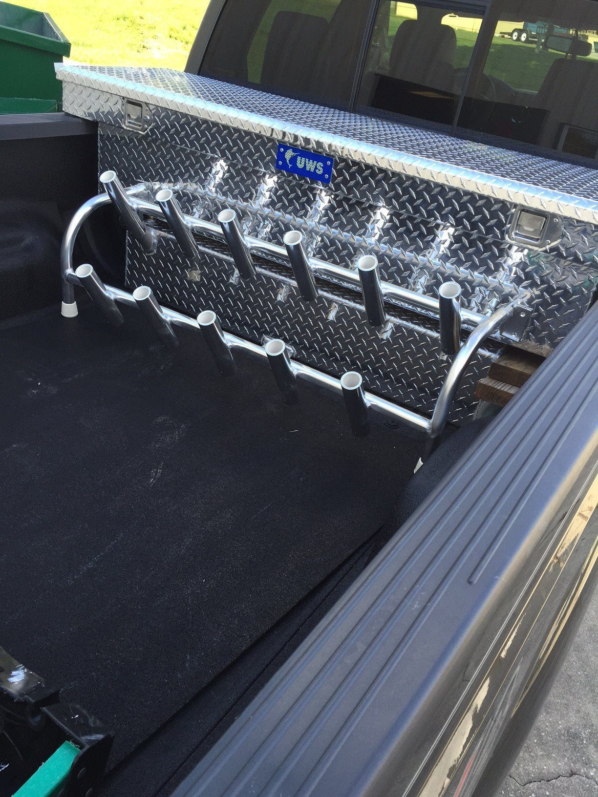 Diy Fishing Pole Racks For Trucks Clamp On Rod Holder Truck Bed Aluminum Clamp-On Fly Diy Fishing Pole Racks For Trucks Clamp On Rod Holder Truck Bed Aluminum Clamp-On Fly